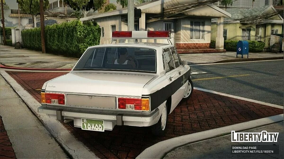 IKCO Peykan 1600i Police / GTA San Andreas