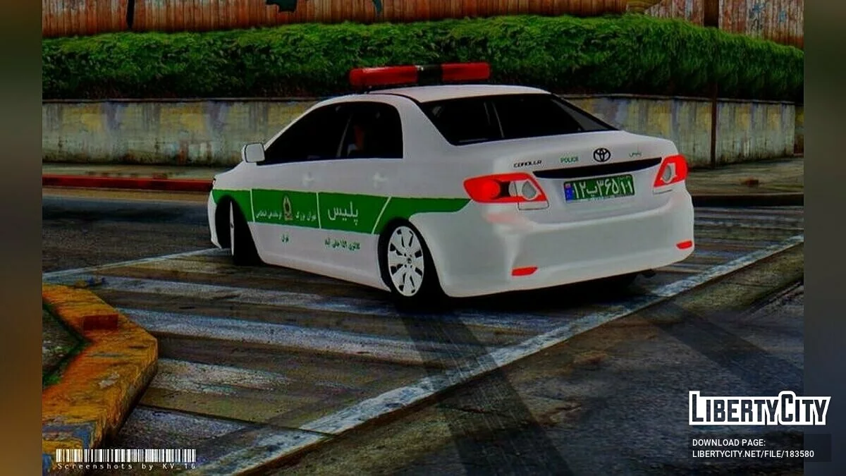 Toyota Corolla 2013 Police Naja / GTA San Andreas