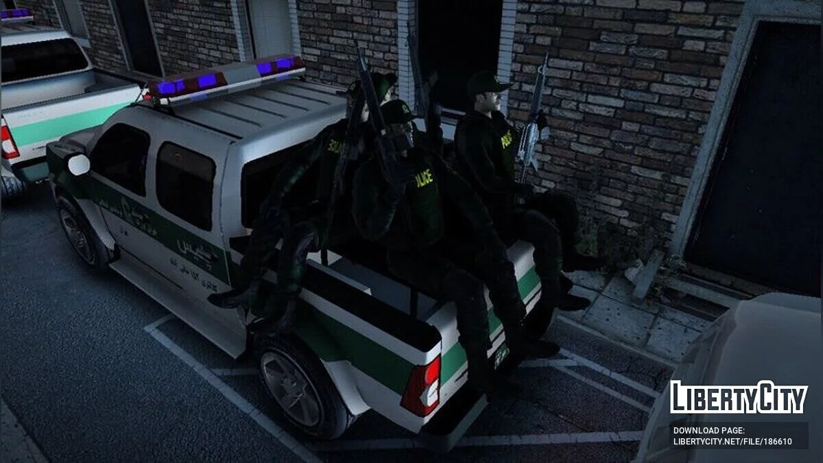 Isuzu D-Max Polisi NAJA / GTA San Andreas