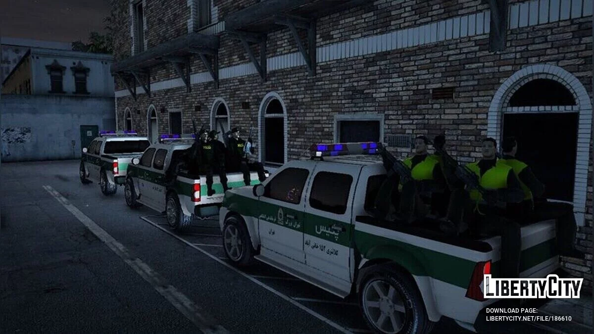 Isuzu D-Max Polisi NAJA / GTA San Andreas