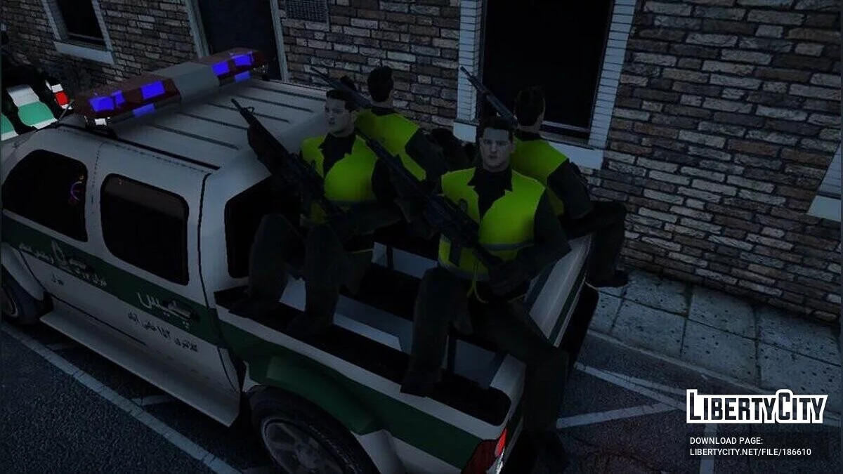 Isuzu D-Max Polisi NAJA / GTA San Andreas