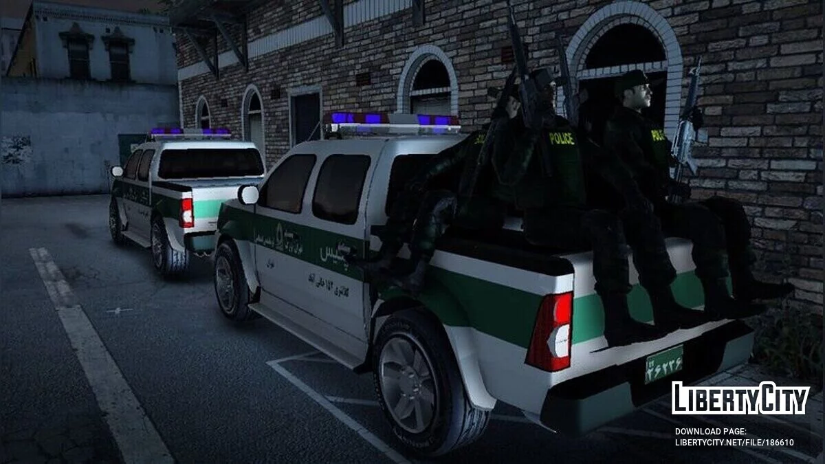 Isuzu D-Max Polisi NAJA / GTA San Andreas