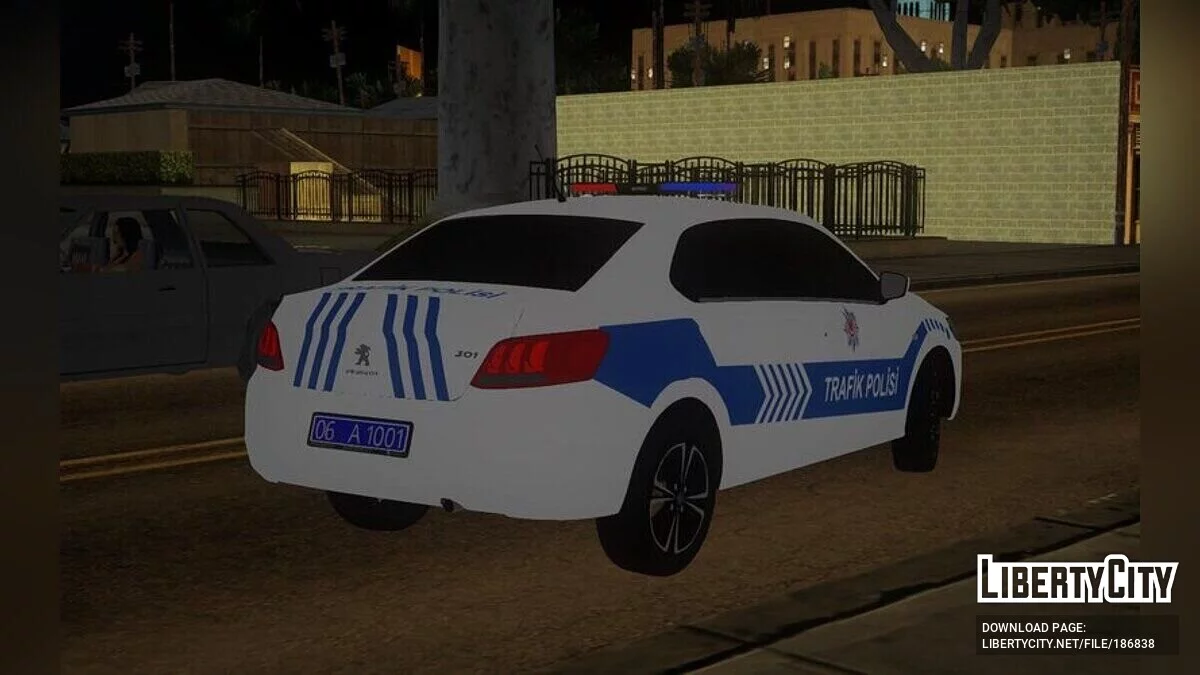 Peugeot 301 - Police / GTA San Andreas