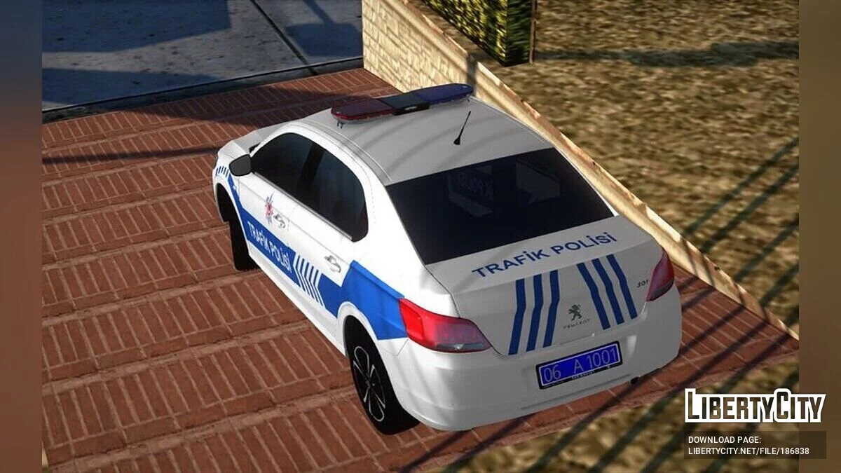Peugeot 301 - Police / GTA San Andreas