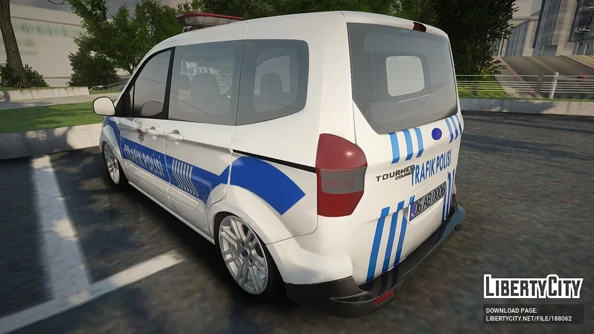 2020 Ford Courier - Polisi / GTA San Andreas