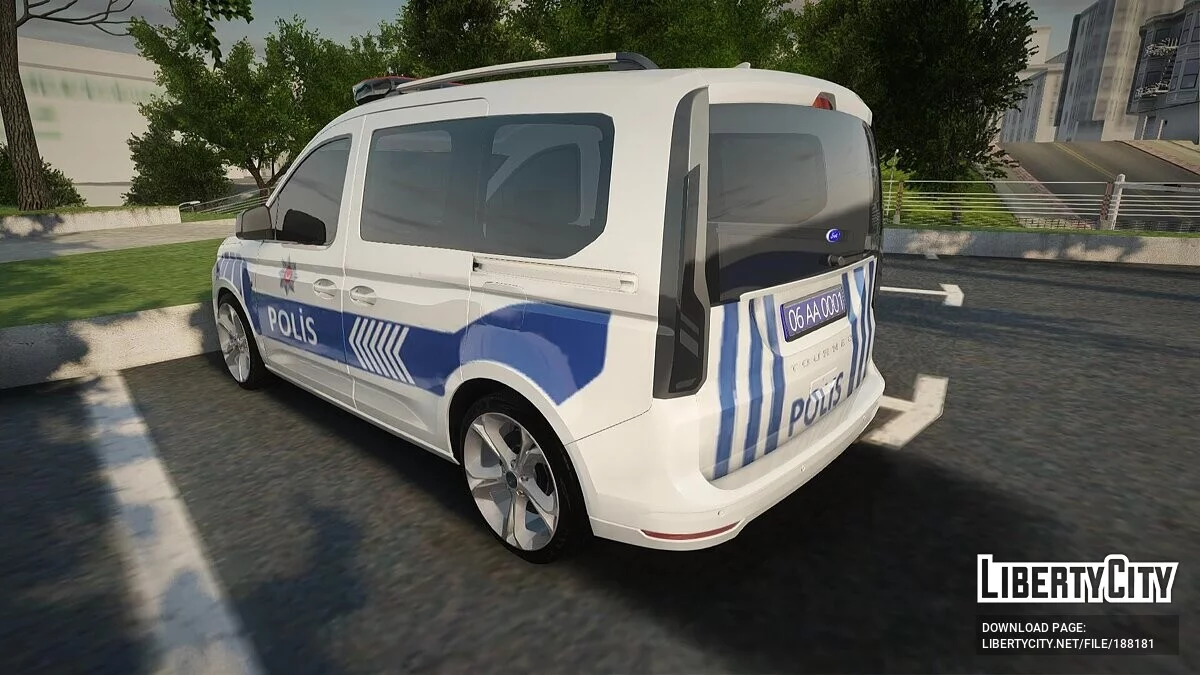 2022 Ford Tourneo Connect - الشرطة / جي تي إيه سان أندرياس