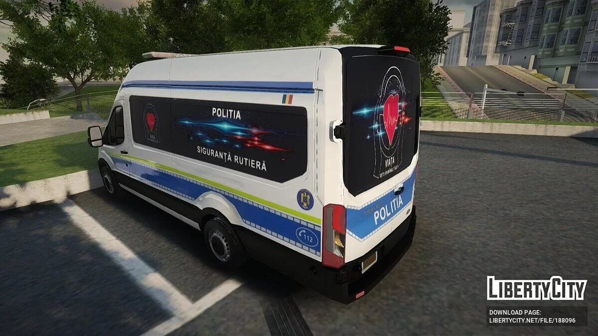 Ford Transit - Police / GTA San Andreas