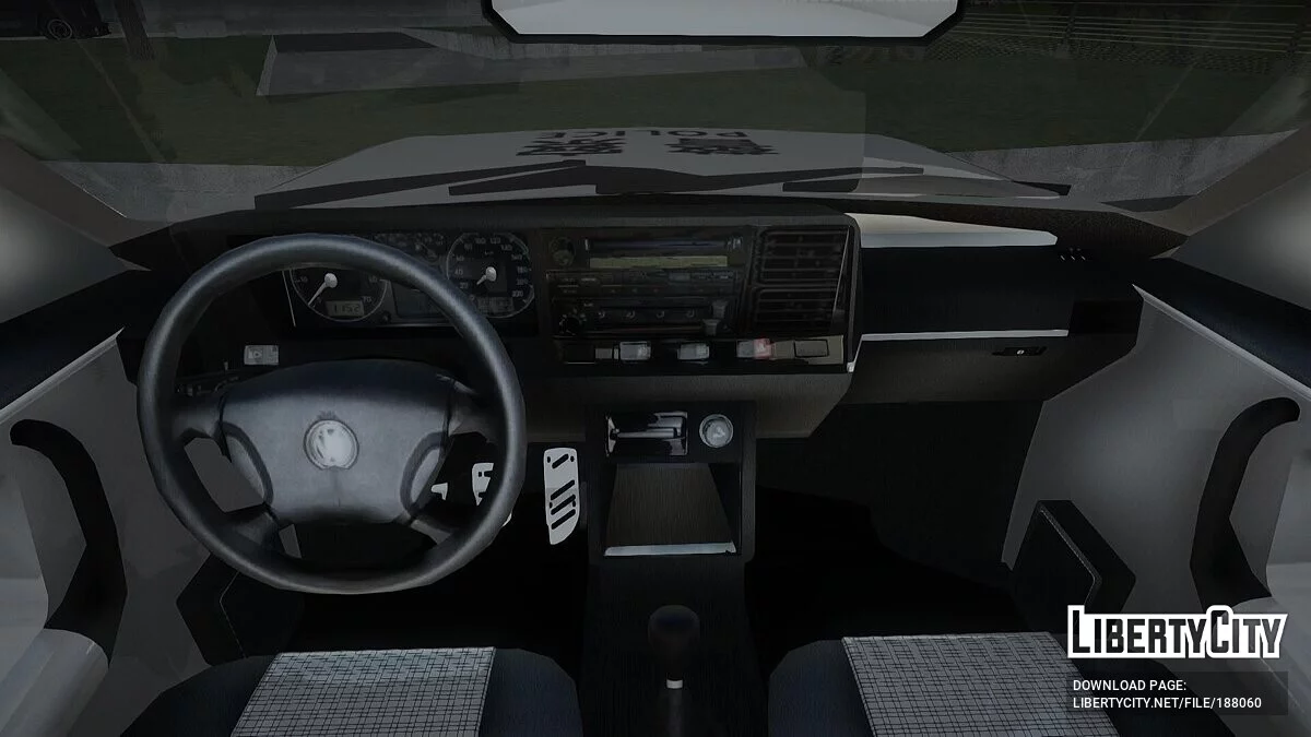 Volkswagen Santana - Policía de China / GTA San Andreas