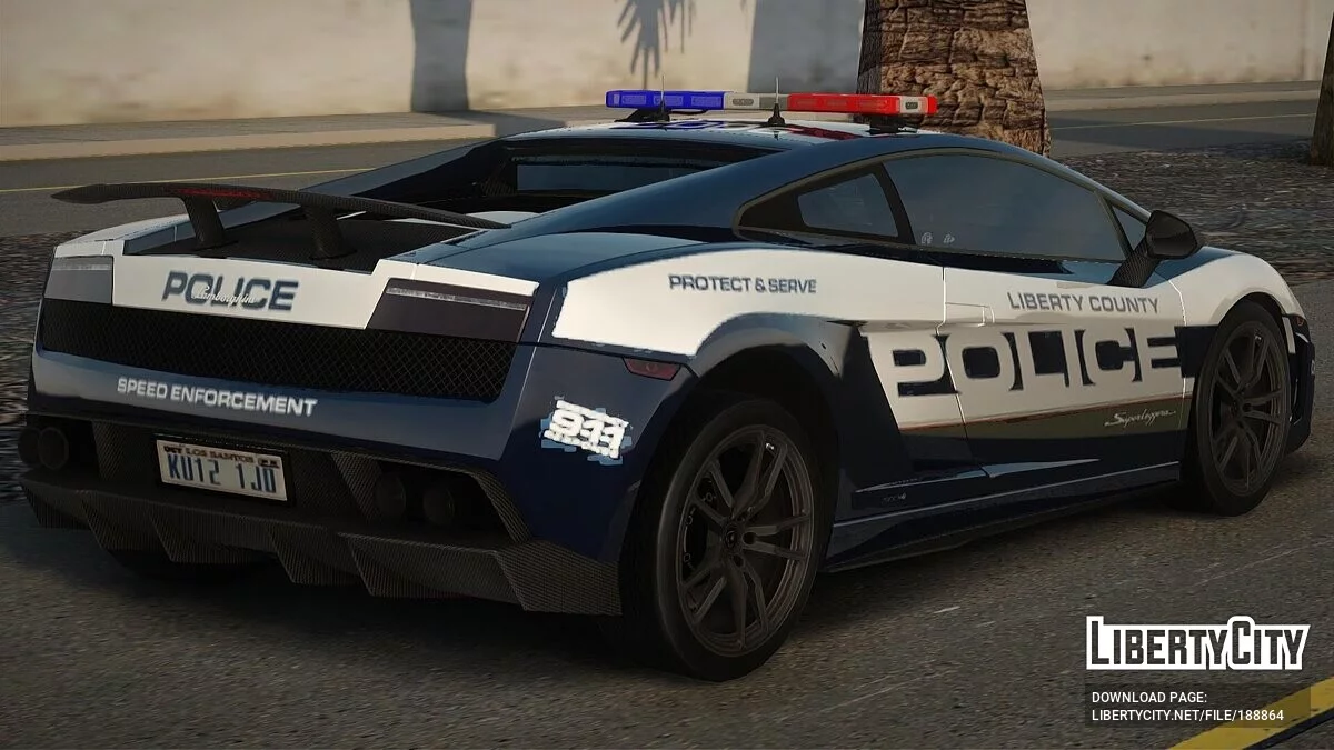 2011 Lamborghini Gallardo LP 570-4 v2 - Polisi / GTA San Andreas