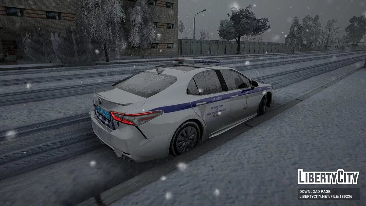 Toyota Camry XSE Polisi / GTA San Andreas