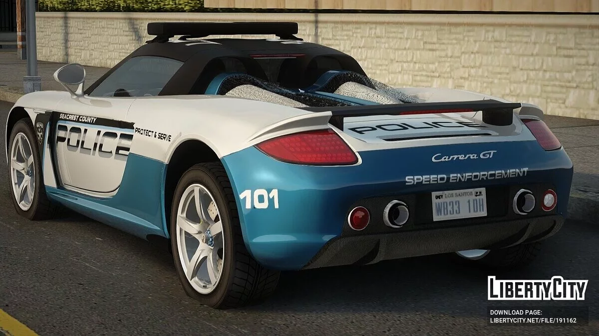 2004 Porsche Carrera GT Police / جي تي إيه سان أندرياس
