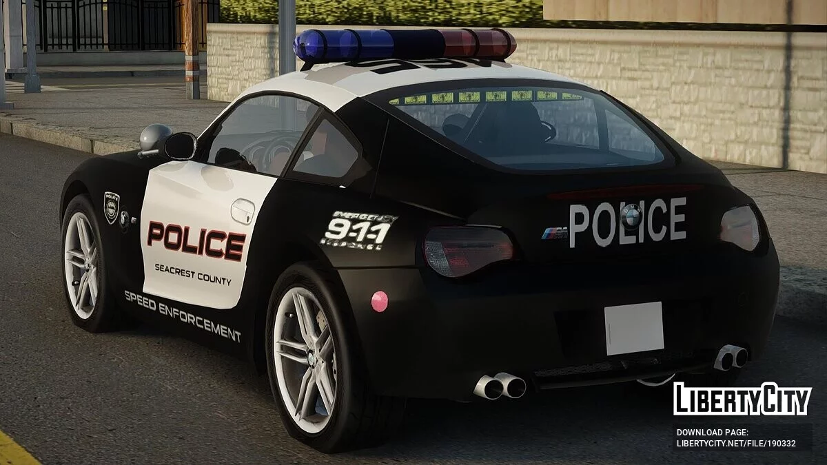 BMW Z4 - Polícia / GTA San Andreas