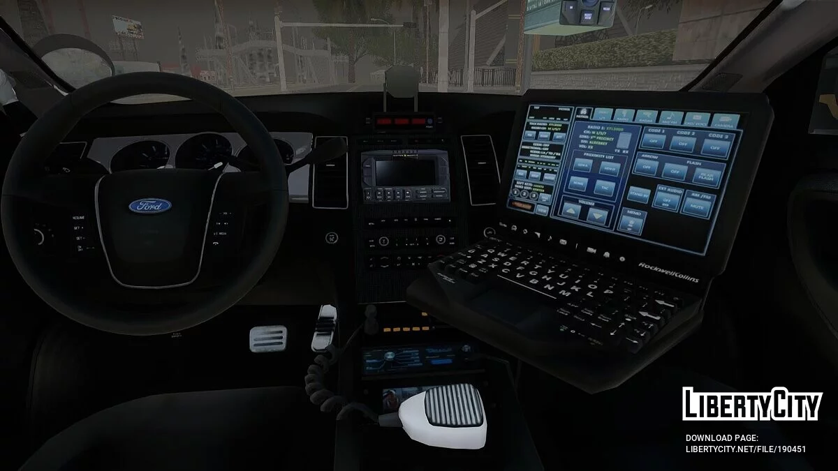 Ford Taurus 2013 - Поліція / GTA San Andreas