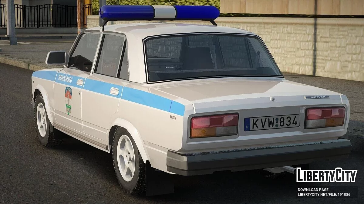 Lada 2107 Rendőrség / GTA San Andreas