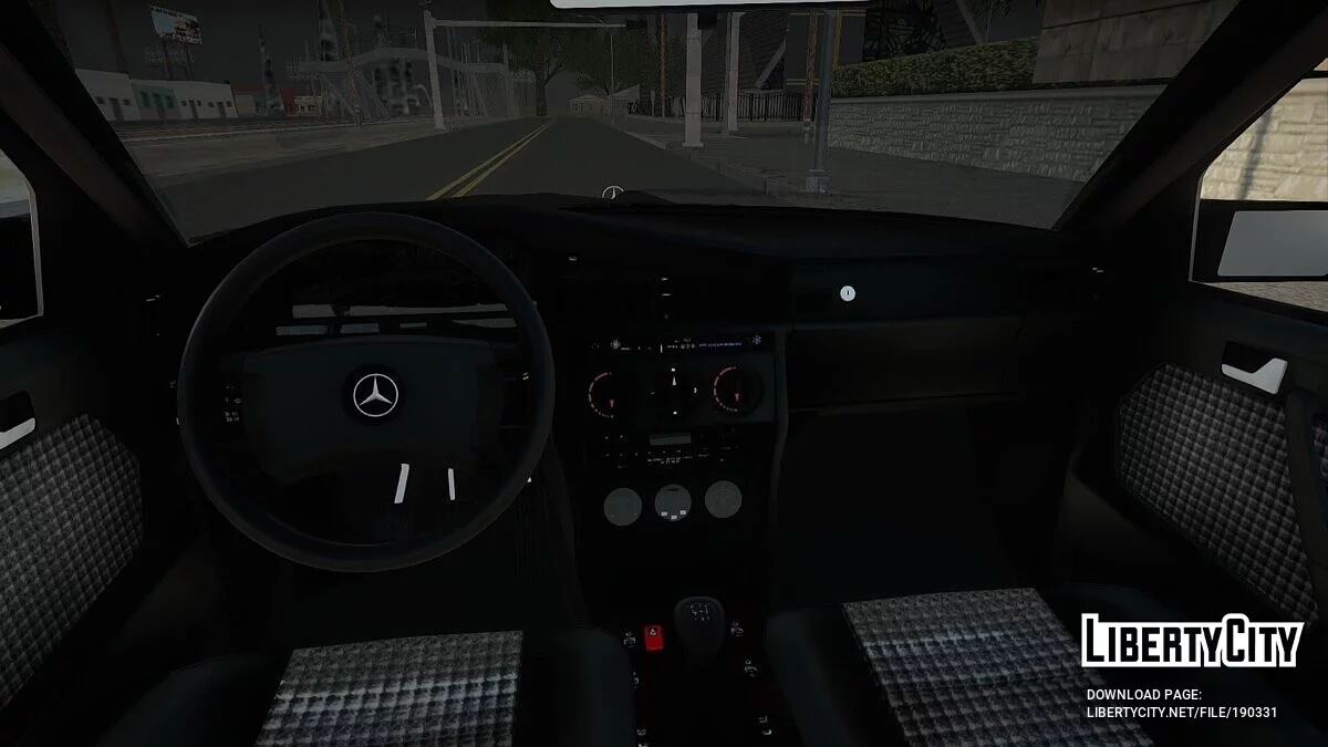 Mercedes-Benz 190E Evolution - Polícia / GTA San Andreas