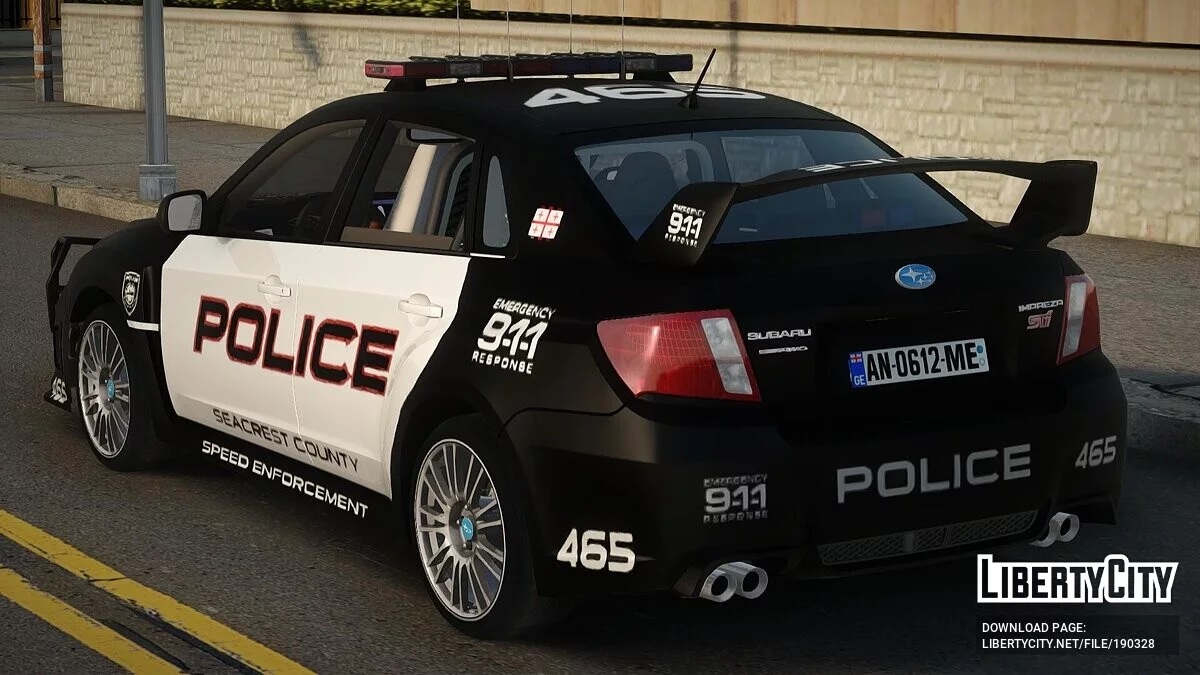 Subaru Impreza - POLICE / GTA San Andreas