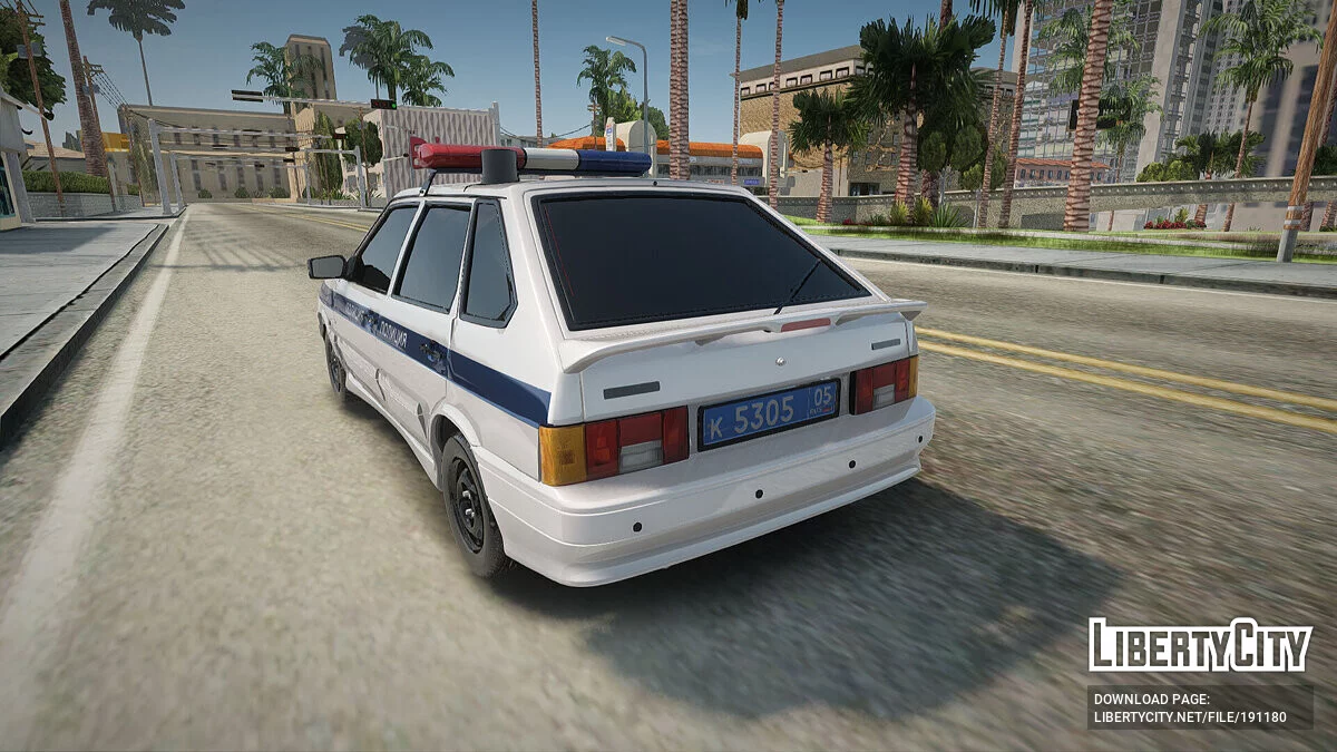 VAZ 2114 Police / جي تي إيه سان أندرياس