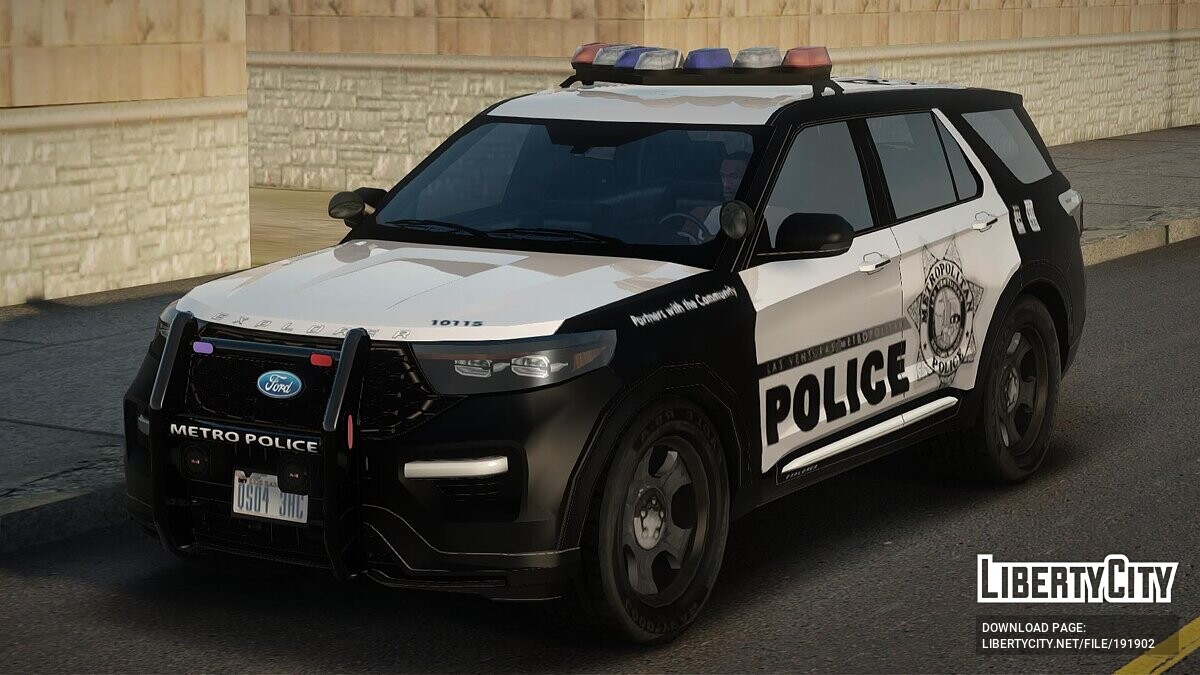 2020 Ford Explorer LVMPD для GTA San Andreas