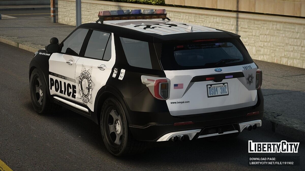 2020 Ford Explorer LVMPD для GTA San Andreas