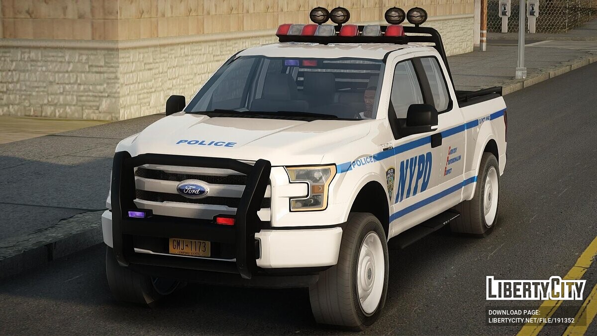 Download Ford F150 Police New York for GTA San Andreas