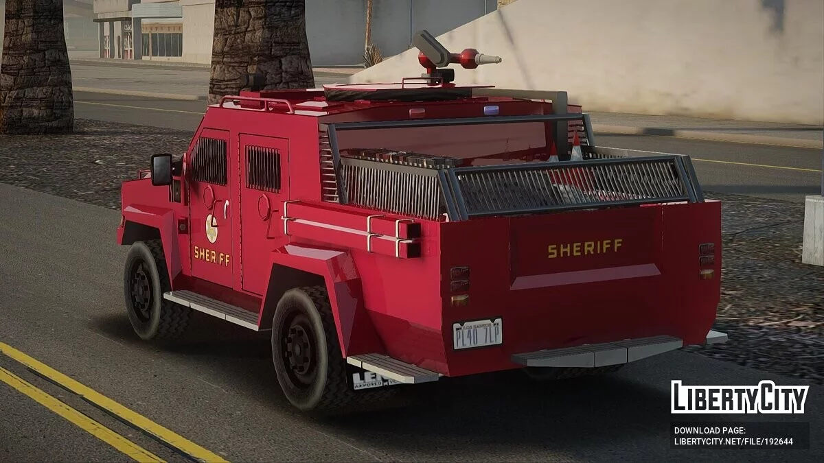 Lenco BearCat X3 - FireCat / GTA San Andreas