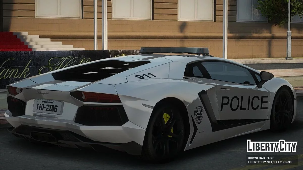 Lamborghini Aventador LP700 - Polisi / GTA San Andreas