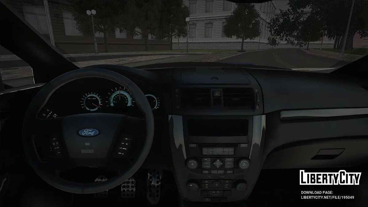 Ford Fusion Titanium Polizei der Ukraine / GTA San Andreas