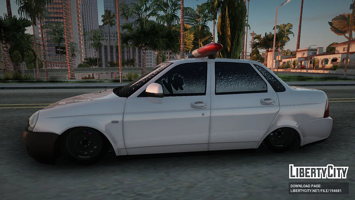 LADA 2170 Priora Polisi Statis / GTA San Andreas