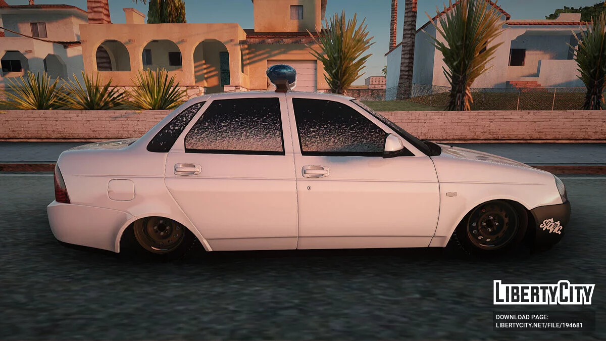 LADA 2170 Priora Polisi Statis / GTA San Andreas