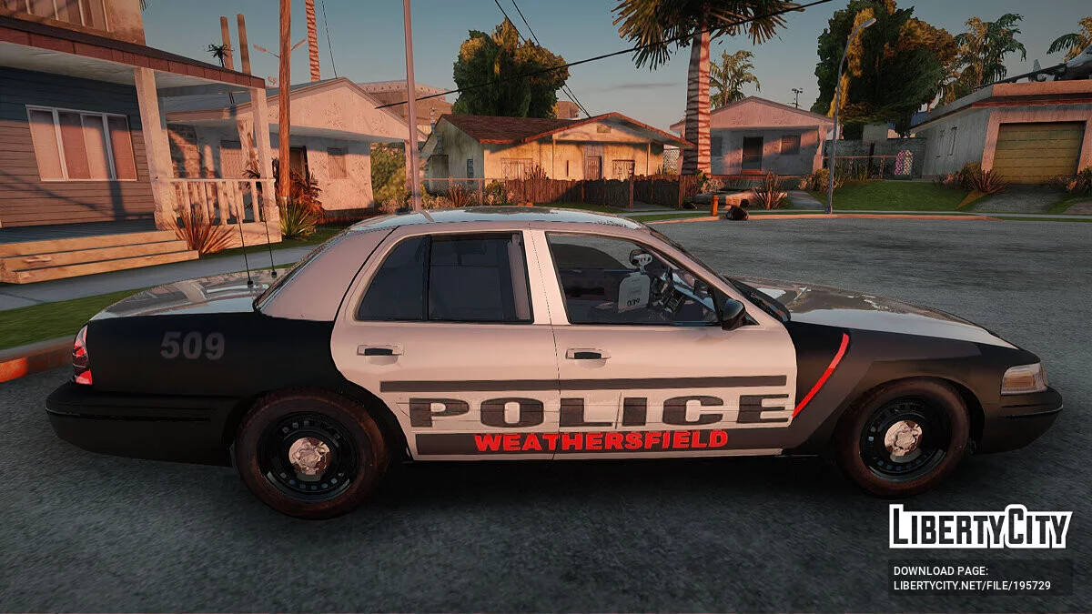 Weathersfield Police Crown Victoria / GTA San Andreas