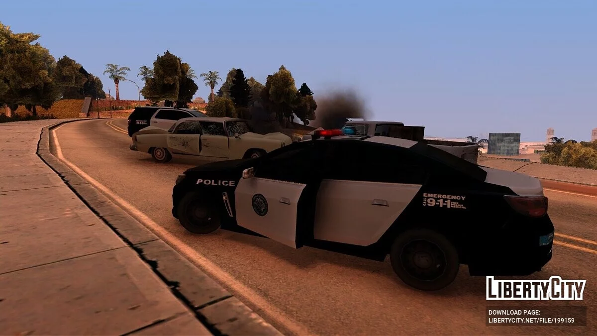 Coleção de carros de polícia de Los Santos / GTA San Andreas