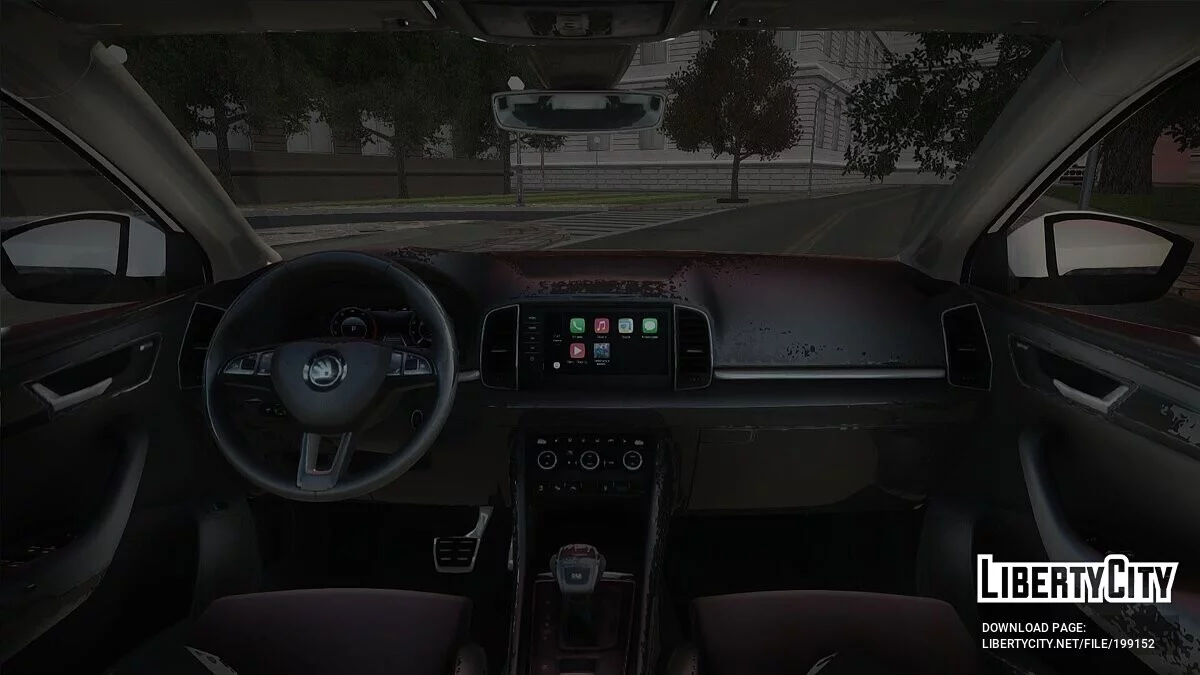 Skoda Karoq 2017 Policía de Ucrania / GTA San Andreas