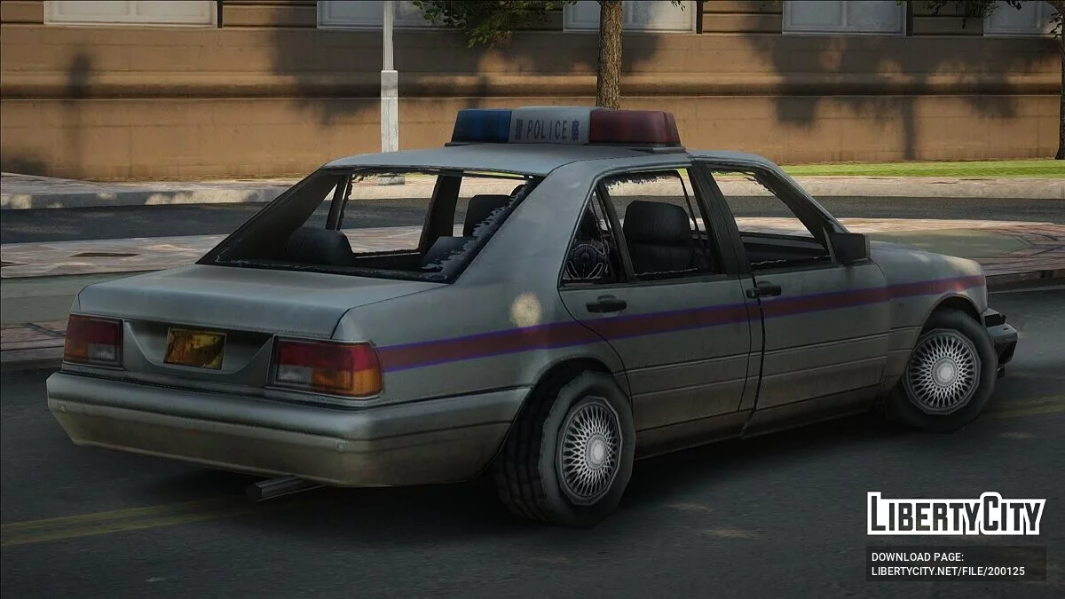 Nissan Crew (Police Car) from Resident Evil 6 / GTA San Andreas