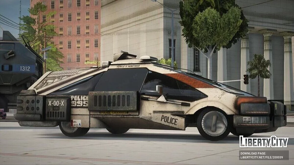 Sci-Fi Police Car / GTA San Andreas