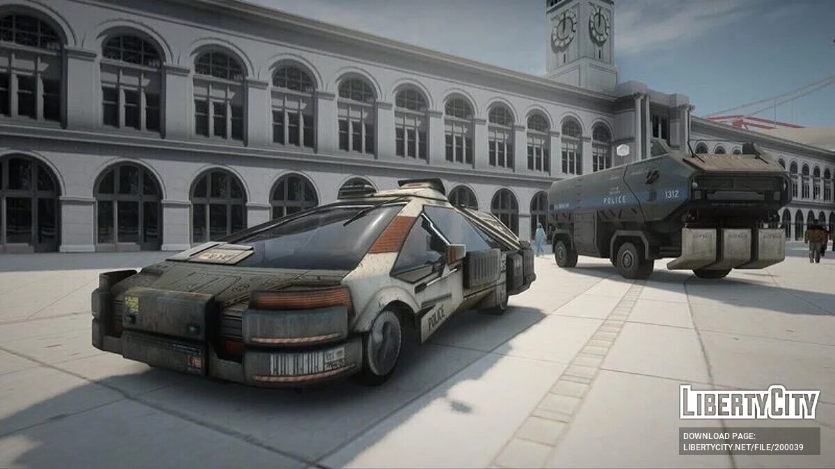 Sci-Fi Police Car / GTA San Andreas