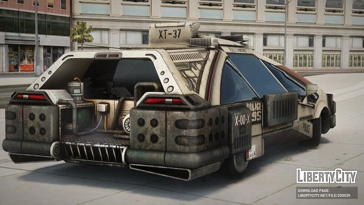 Sci-Fi Police Car / GTA San Andreas