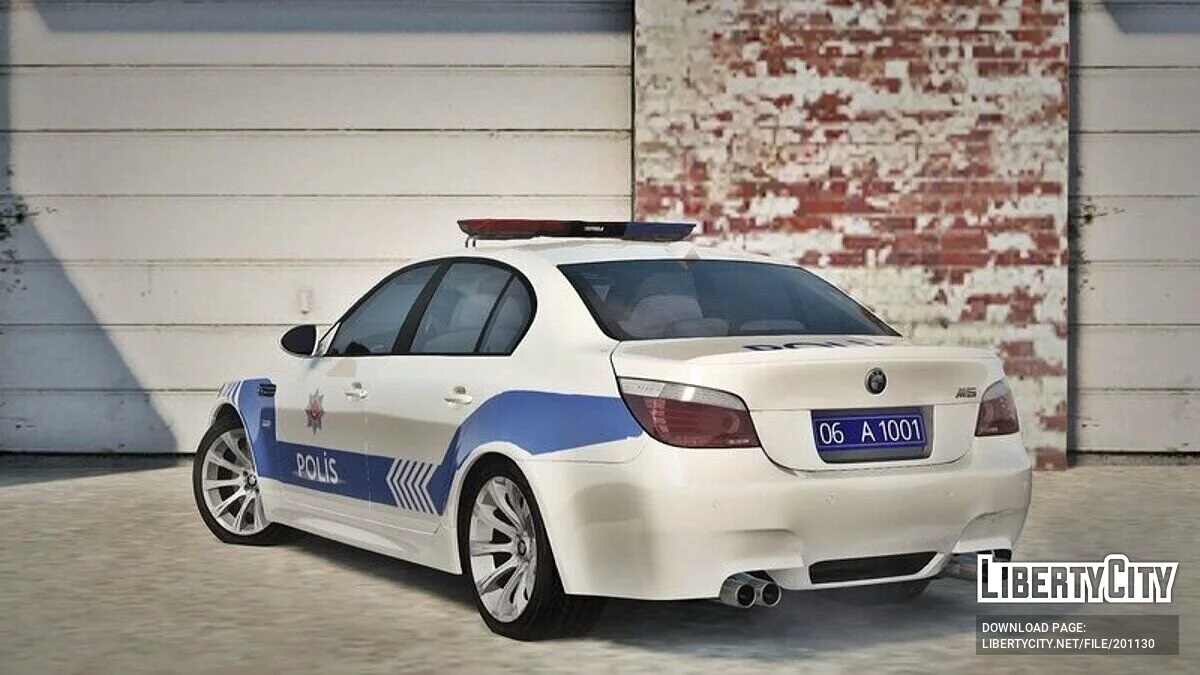 BMW M5 E60 - Policía / GTA San Andreas
