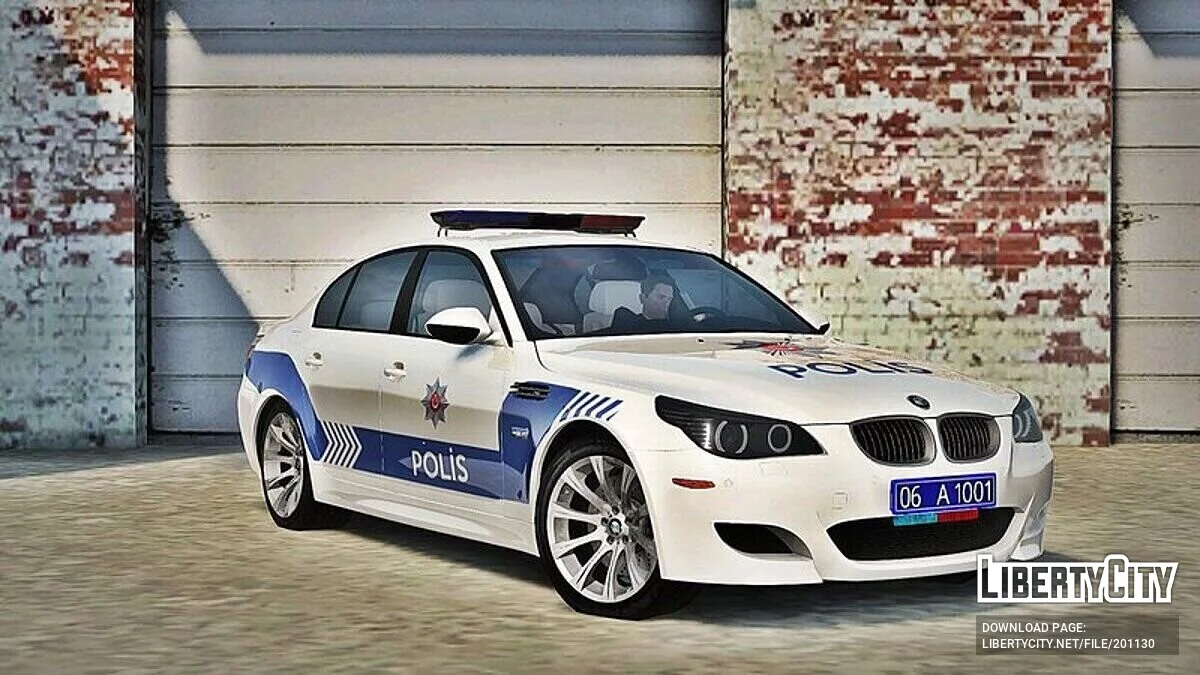 BMW M5 E60 - Policía / GTA San Andreas