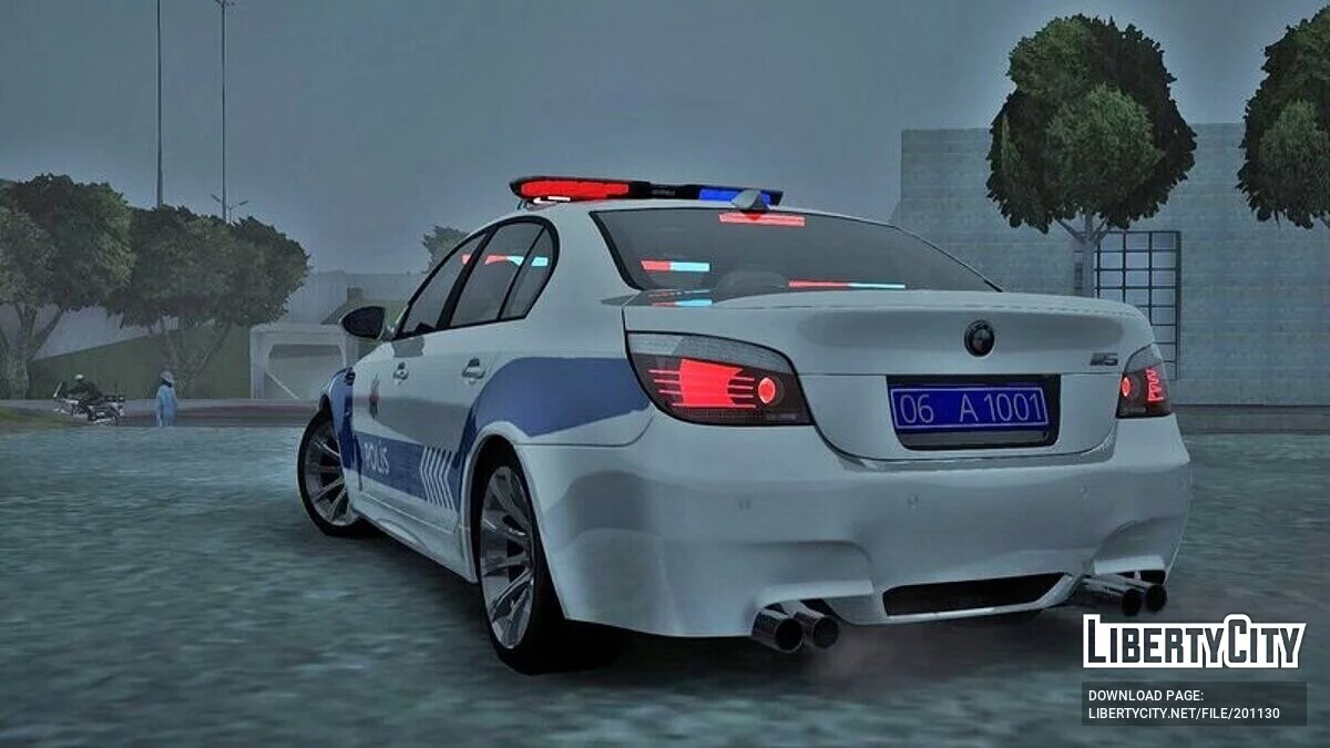 BMW M5 E60 - Policía / GTA San Andreas