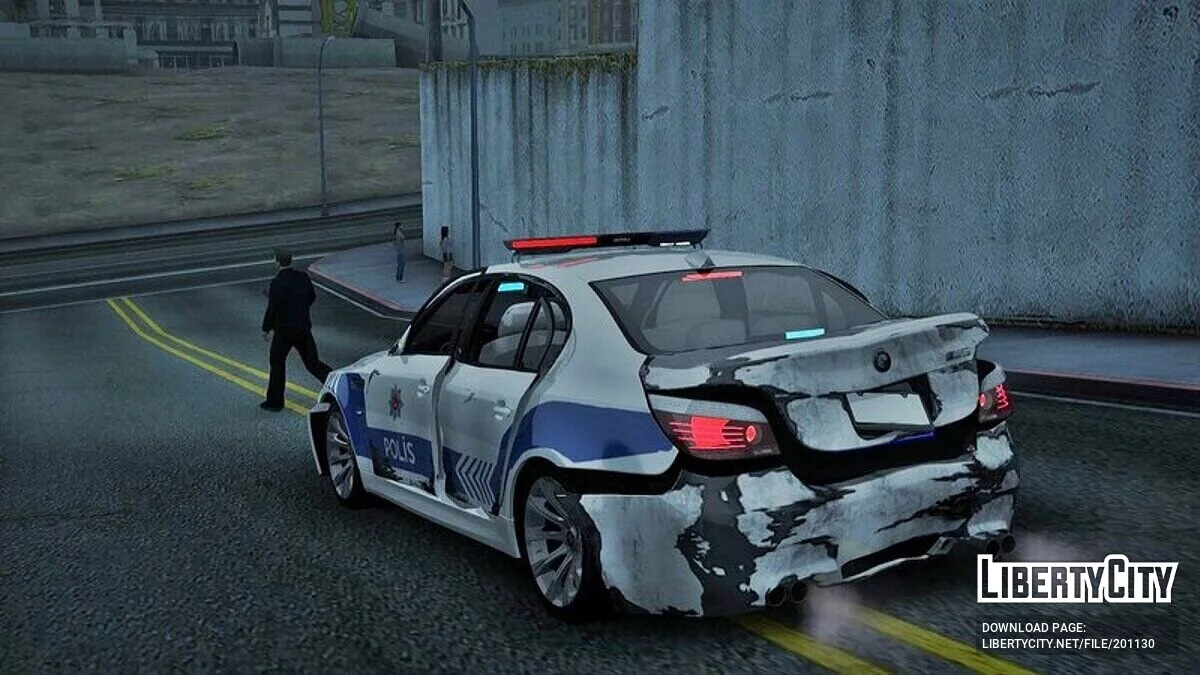 BMW M5 E60 - Policía / GTA San Andreas