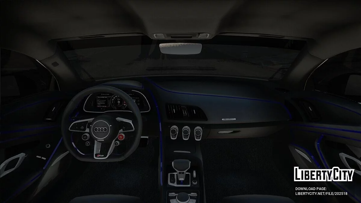 Audi VTR R8 - Polizei / GTA San Andreas