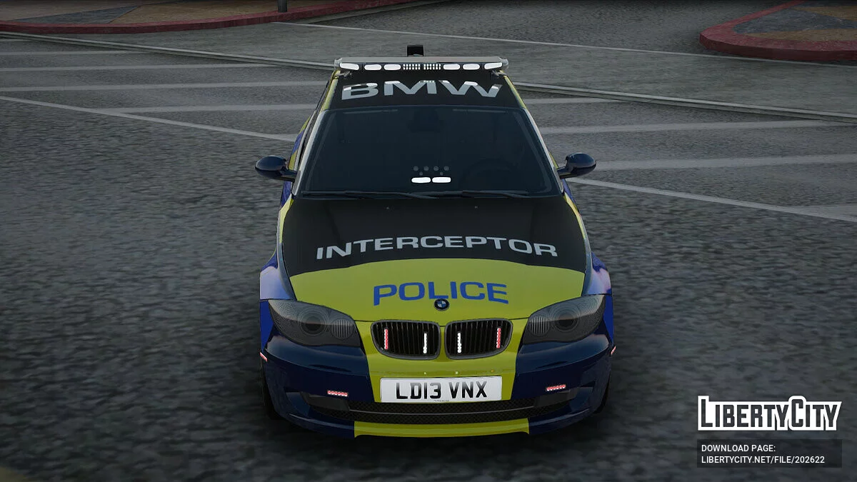 BMW 120i SE UK Police ANPR Interceptor / GTA San Andreas