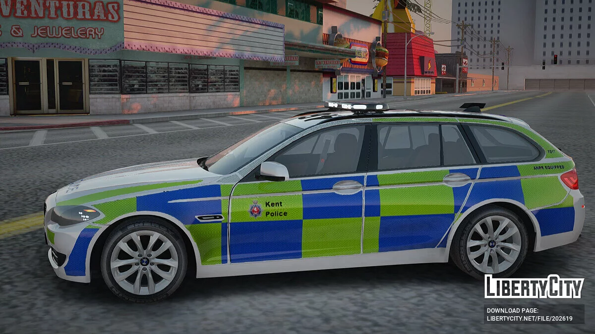 BMW 530d Kent Police RPU / جي تي إيه سان أندرياس