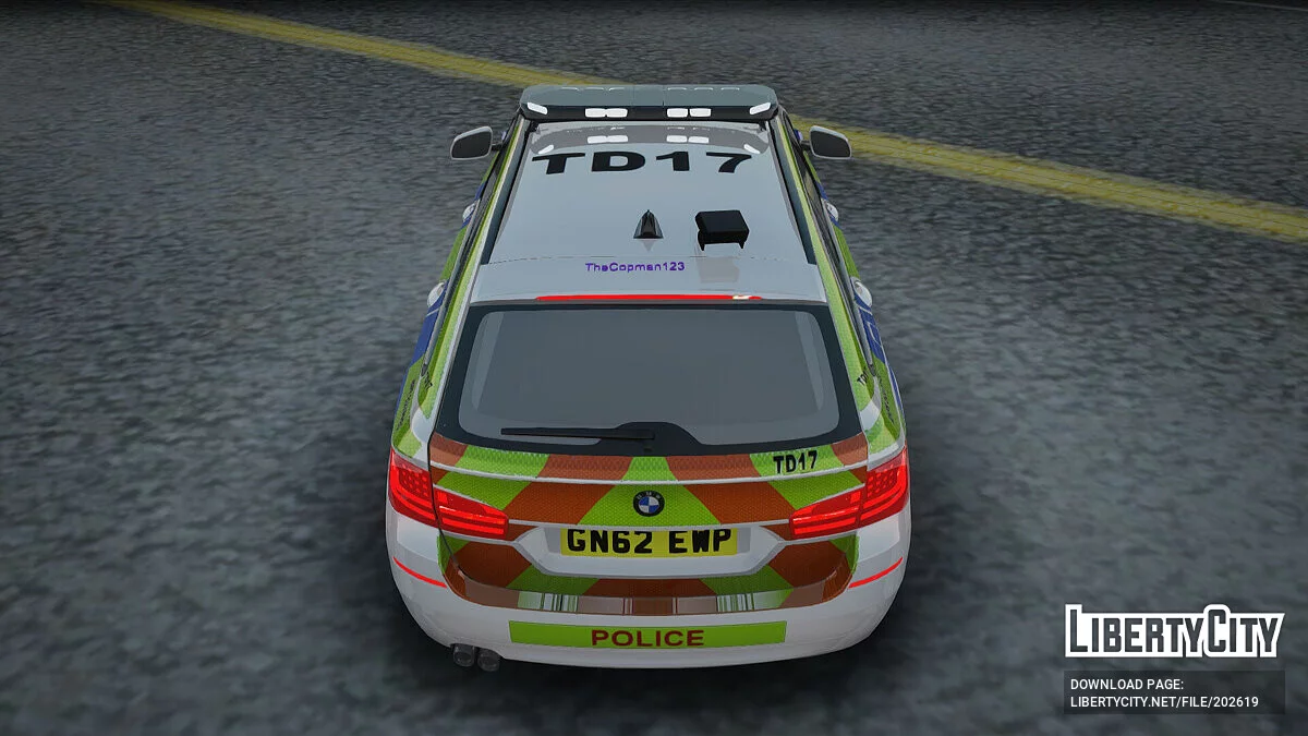 BMW 530d Kent Police RPU / جي تي إيه سان أندرياس