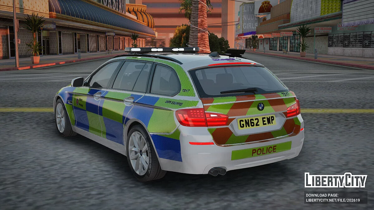 BMW 530d Kent Police RPU / جي تي إيه سان أندرياس