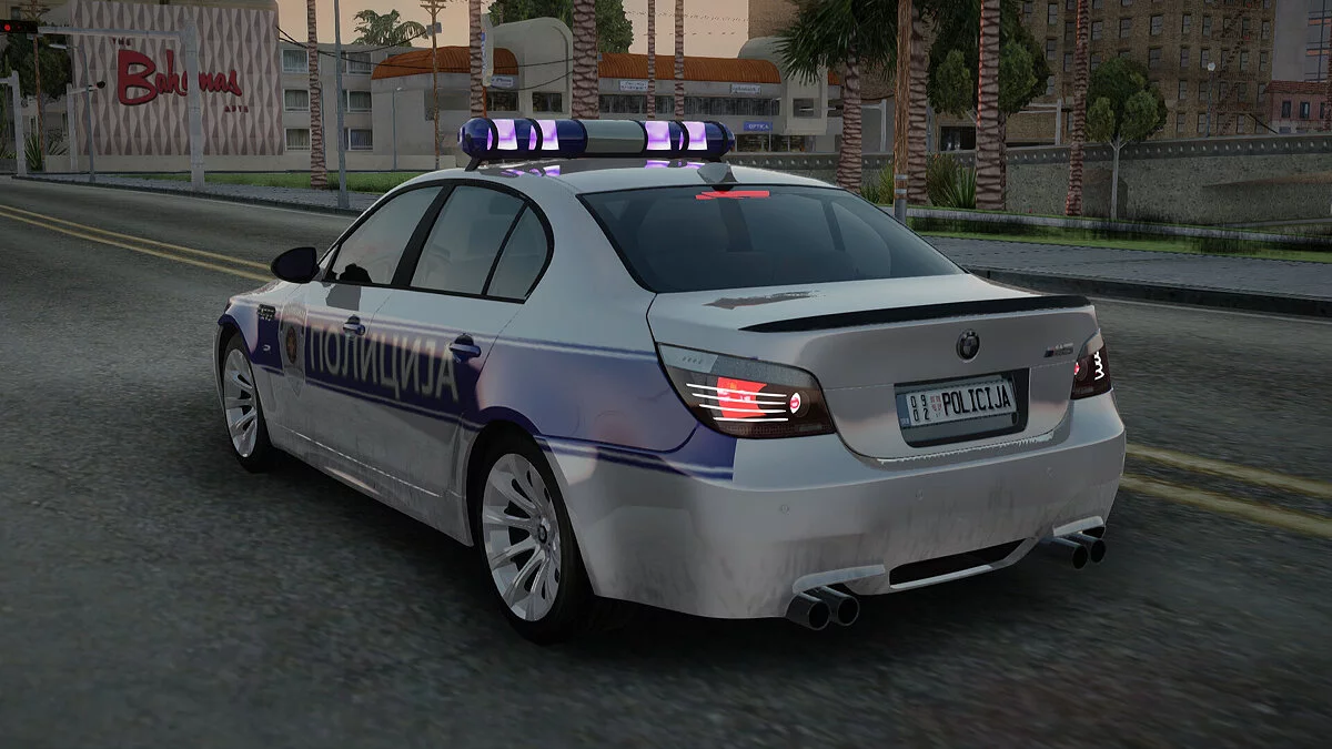 BMW M5 E60 Police / GTA San Andreas