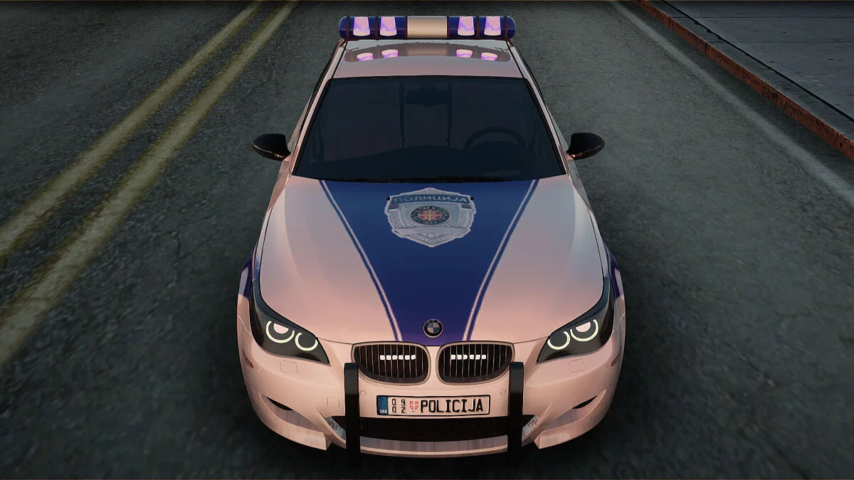 BMW M5 E60 Police / GTA San Andreas