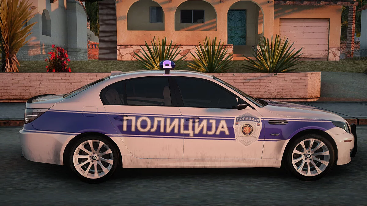 BMW M5 E60 Police / GTA San Andreas