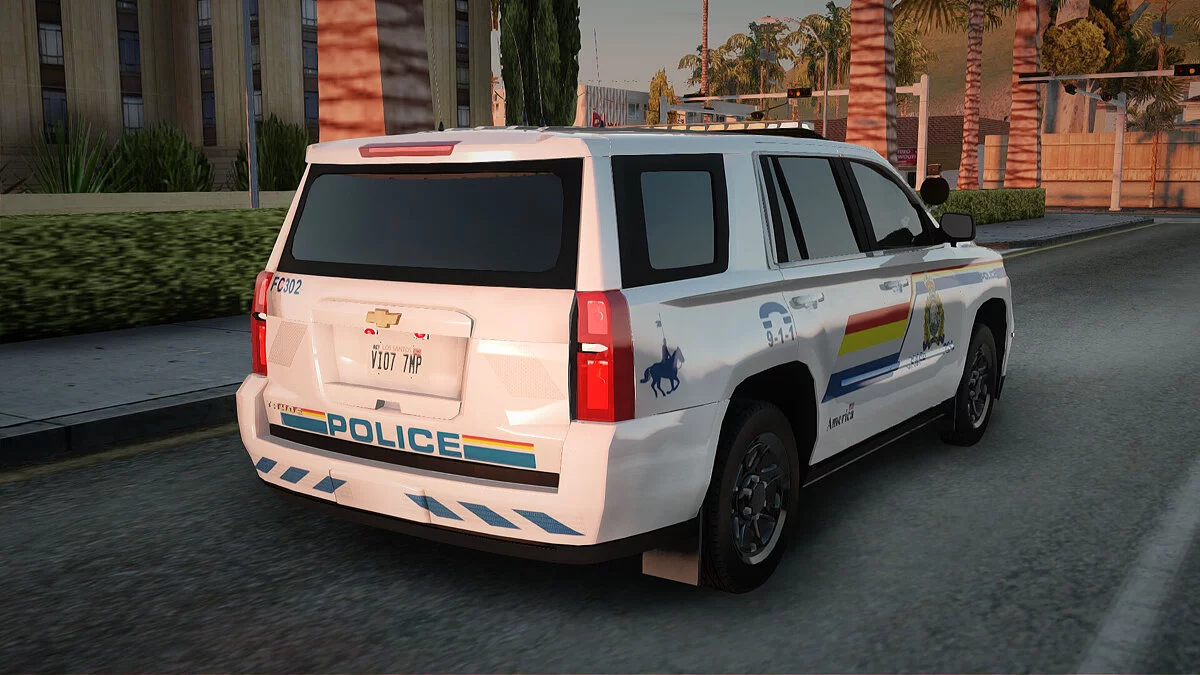 Chevrolet Tahoe SASP RCMP / GTA San Andreas