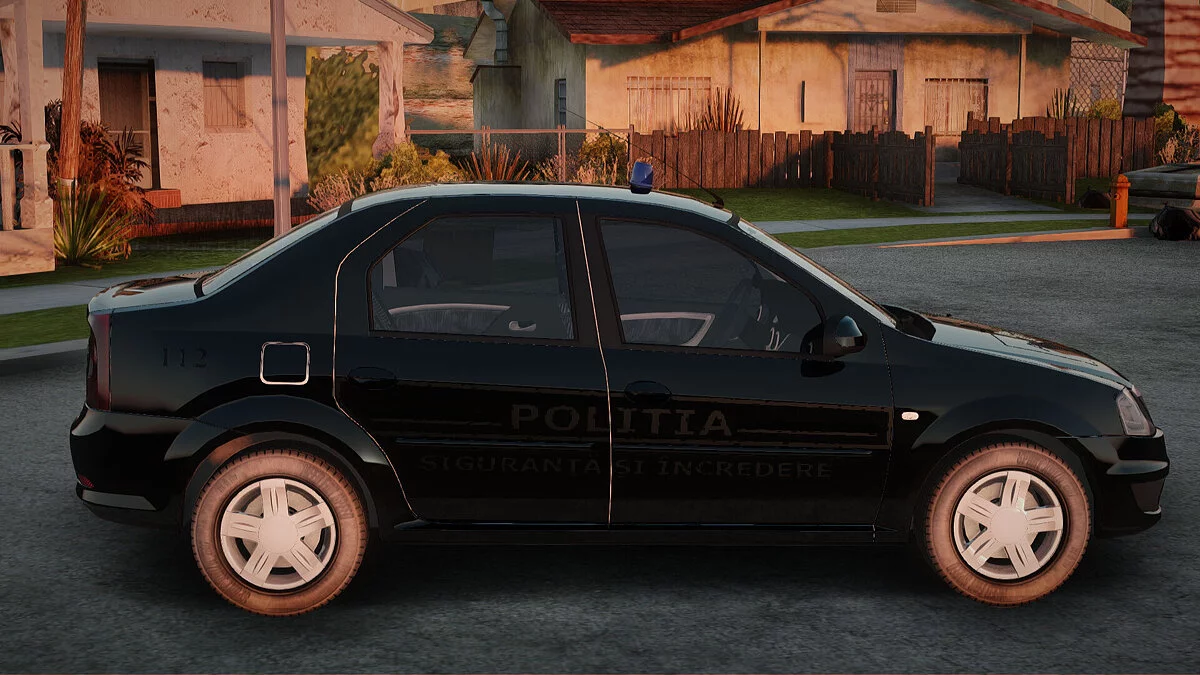 Dacia Logan 2008 Politia Unmarked / GTA San Andreas